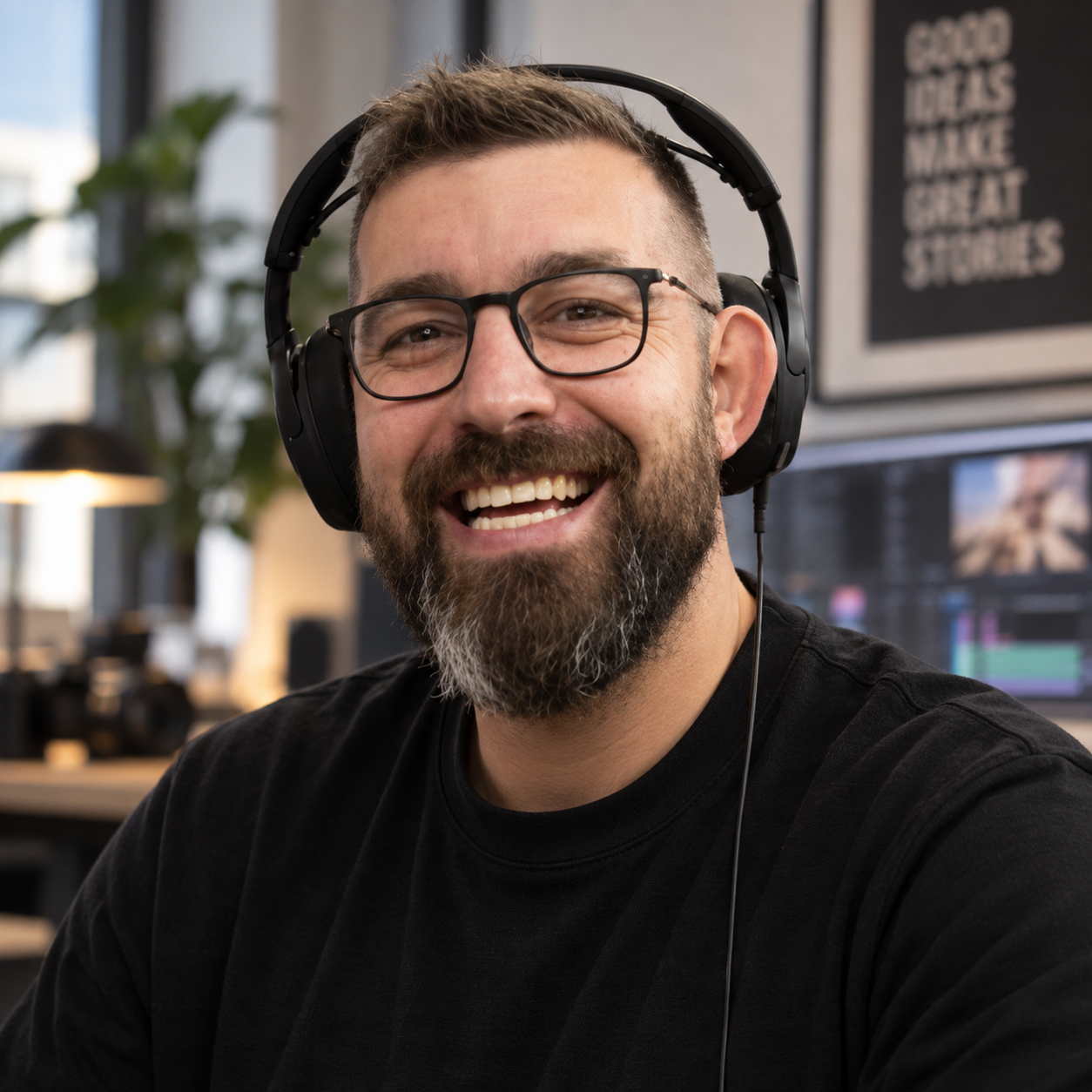 Portræt af Adam Broons